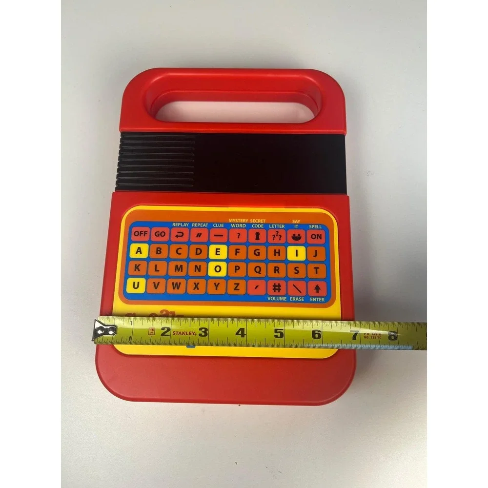 Texas Instruments Speak & Spell Educational Toy RedTested & Works - Picture 3 of 8